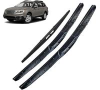ZhanHY Balais d'Essuie-Glace Pare-Brise pour Subaru Outback MK5 2014-2019 24in+16in+14in, Ensemble de Balais D'essuie-Glace de Voiture Brosses Installation Facile