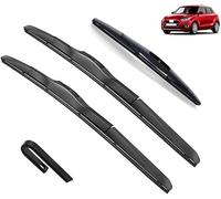 ZhanHY Balais d'Essuie-Glace Pare-Brise pour Suzuki Swift 3rd A2L 2017-2022 20in+19in+10in, Ensemble de Balais D'essuie-Glace de Voiture Brosses Installation Facile