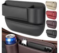 ZhanHY Organiseur pour Siège de Voiture Car Seat Gap Organizer pour Ford Bronco Expedition Ranger Maverick, Boîte Rangement pour Espace de Siège Car Accessories