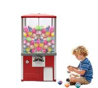 ZHANIZING Les Distributeurs Automatiques À Pièces Et Les Machines À Gashapon Mécaniques Ne Nécessitent Pas D'Électricité Et sont Disponibles en 7 Coloris, Ce Qui Les Rend Idéaux(Blue)