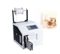 ZHANIZING Machine À Lier Les Fils, Machine De Fermeture De Sacs Automatique Avec Capteur Haute Vitesse, Scelle Et Attache Des Articles De 5 À 30 Mm En 1 Seconde, Pour La Boulangerie(Whiteline)