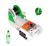 ZHANIZING Recycleur de bouteilles PET, recycleur d'impression 3D avec vitesse et température réglables, compacte 25x25x35 cm, crée du filament d'impression 3D de 1,75 mm Filament(Green-Orange)