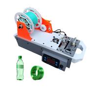 ZHANIZING Recycleur d'impression 3D, recycleur de bouteilles PET en filament de 1,75 mm, avec affichage numérique, pour créateurs et familles, silencieux (Orange-Gray)