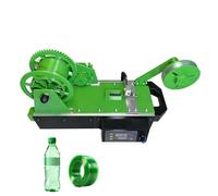 ZHANIZING Recycleur d'impression 3D, recycleur de bouteilles PET en filament de 1,75 mm, avec affichage numérique, pour créateurs et familles, silencieux (Green)