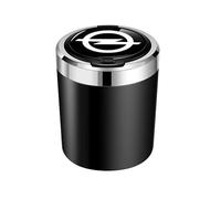 ZHANK Auto Cendrier de Voiture pour Opel Mokka 2012-2016, Cendriers Petite Poubelle de Voiture Cigarette Portable sans Fumée Cendrier Aménagements Intérieurs,Black-1