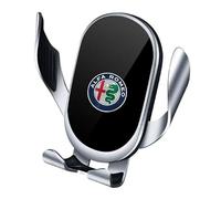 ZHANK Support Telephone Voiture Compatible avec Alfa Romeo 4C Spider, Rotatif à 360 Degrés Voiture Support Telephone Support pour Ventilation d'air de Voiture Accessoire