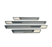ZHANLIG 4 PièCes Acier Inoxydable Protection de Seuil Porte Voiture pour Dacia Duster 3 Journey 2024-2026, Anti Rayure Porte de Voiture Garde Plaques, Pédale de Bienvenue