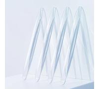 ZHANLIG 4 Pièces Bandes Adhésives Anti-Rayures pour Ford Fiesta 8 JH8 I 2017-2023, Voiture Avant Coin Arrière Bumper Guard Protector, Bande de Protection Anti-frottement de Voiture,Transparent