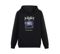 zhanxiangzhi Borknagar Band Anniversary Since 1996 Hoody Unisex Ptinted Hoodies Long Sleeve Men's Hooded with Pocket Black XL