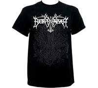 zhanxiangzhi Borknagar Band Cold Runs The River Mens T-Shirt Black S