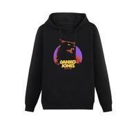 zhanxiangzhi Danko Jones Wild Cat Hoody Unisex Ptinted Hoodies Long Sleeve Men's Hooded with Pocket Black XL