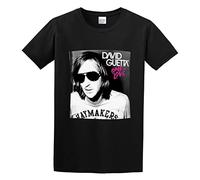 zhanxiangzhi David Guetta One Love Men's Cotton T-Shirt Black M