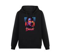 zhanxiangzhi Drive Cult Movie Hoody Unisex Ptinted Hoodies Long Sleeve Men's Hooded with Pocket Black L