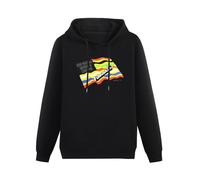 zhanxiangzhi Funkadelic One Nation Under A Groove Hoody Unisex Ptinted Hoodies Long Sleeve Men's Hooded with Pocket Black S