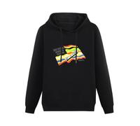 zhanxiangzhi Funkadelic One Nation Under A Groove Hoody Unisex Ptinted Hoodies Long Sleeve Men's Hooded with Pocket Black L