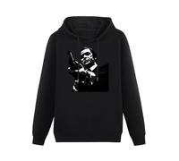 zhanxiangzhi Get Carter Retro Michael Caine Film Hoody Unisex Ptinted Hoodies Long Sleeve Men's Hooded with Pocket Black L
