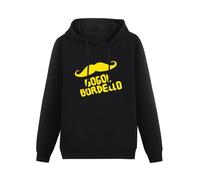 zhanxiangzhi Gogol Bordello Punk Rock Hoody Unisex Ptinted Hoodies Long Sleeve Men's Hooded with Pocket Black XL