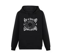 zhanxiangzhi King Gizzard and The Wizard Lizard Music Hoody Unisex Long Sleeve Hooded with Pocket Black XL