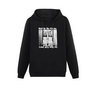 zhanxiangzhi Shinning Horror Redrum Movie Grady Twins Scary Creepy Halloween Unisex Hoody with Pocket Black S