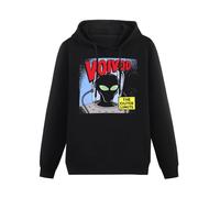 zhanxiangzhi Voivod The Outer Limits Heavy Metal Rock Hoody Unisex Long Sleeve Hooded with Pocket Black XL
