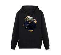 zhanxiangzhi White Snake Whitesnake Metal Rock Band Hoody Unisex Ptinted Hoodies Long Sleeve Men's Hooded with Pocket Black M