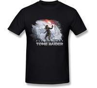 ZHAO41XIONG Men's Rise of The Tomb Raider Gets Lovely T-Shirt(Small)