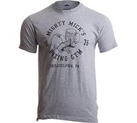 ZHAO41XIONG Mighty Mick's Boxing Gym 1976 Philadelphia Boxer Vintage Style Gloves T-Shirt(Large)