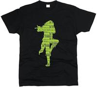 ZHAO41XIONG PrintPro Jethro Tull T-Shirt Men Black(Large)