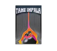 ZHAOART Tame Impala Poster vintage pour chambre - Impression sur toile décorative - Décoration murale pour dortoir, bureau - Cadeau - 30 x 45 cm - Style sans cadre