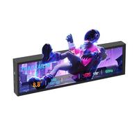 ZHAOCAILIN Écran secondaire FHD 8,8 pouces IPS LCD Display 1920 x 480 CPU Moniteur de température avec boîtier pour ordinateur Temp Windows