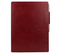 ZhaoCo Étui Magnétique en Cuir Véritable pour Remarkable Paper Pro Tablette 11,8 Pouces 2024, Mince Légère Coque Housse Book Folio Cover - Vin