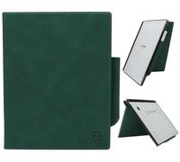 ZhaoCo Étui pour Remarkable 2 -Tablette Papier 10,3" Sortie 2020, Coque Housse en Cuir PU Book Folio Cover avec Porte-Stylo Intégré - Vert