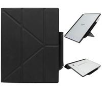 ZhaoCo Étui pour Remarkable 2 -Tablette Papier 10,3" Sortie 2020, Coque Housse en Cuir PU Book Folio Cover avec Porte-Stylo Intégré - Noir