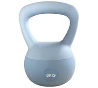 ZhaoCo Soft Kettlebell Stylish Bleu, Poids Kettlebell Workout pour Femmes Hommes 8kg Fitness de Musculation à Domicile ou Gym