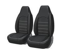 ZHAODG Lot de 2 Housses de siège de Voiture pour Toyota C-HR C HR CHR 2016-2024, Housse Siege Voiture Couvre Universal, Voiture Cuir Ensembles Housses siège, Accessoires d'intérieur,C-Grey
