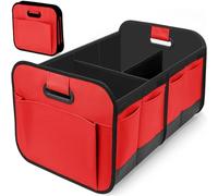 ZHAODG Organiseur de coffre de voiture, pour Lincoln Continental (D544) MKZ Zephyr, plusieurs compartiments, rangement pliable pour accessoires de voiture, fond antidérapant,D