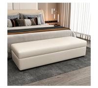 Zhaoj24-05 Banc Banc de Rangement avec Banc de Rangement for Chambre à Coucher, Bout de lit, Pied de lit, Banc d'entrée, Banc Ottoman de Rangement, Banc en Cuir Tabouret de Chambre(100 * 40 * 42cm)