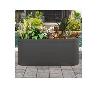 Zhaoj24-05 Jardinière avec Banc Pot de Fleur et boîte à Fleurs, Service Vente Rue Commerciale, clôture Parterre for l'extérieur