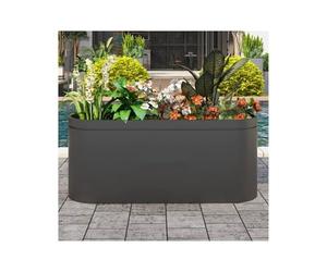 Zhaoj24-05 Jardinière avec Banc Pot de Fleur et boîte à Fleurs, Service Vente Rue Commerciale, clôture Parterre for l'extérieur