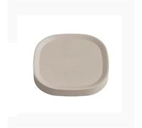 Zhaoj24-05 Piédestal pour bonsaï Base de jardinière Mobile en Plastique, roulettes universelles dissimulées, Plateau à bonsaï(Beige,Moyen)