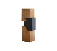 Zhaoj24-05 Piédestal pour bonsaï Pilier en Bois Amovible combiné, Base de présentation décorative for Plantes d'intérieur