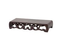 Zhaoj24-05 Piédestal pour bonsaï Présentoir en Bois for Ensembles de thé et bonsaïs, Style rétro(Petit)
