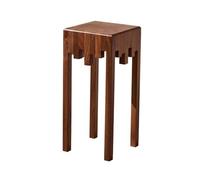 Zhaoj24-05 Piédestal pour bonsaï Support for bonsaï à Pieds Hauts en Noyer Noir, présentoir décoratif for Plantes d'intérieur(Moyen)