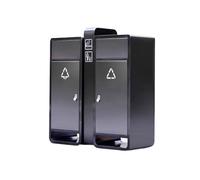 Zhaoj24-05 Poubelles extérieures Poubelle commerciale classée, poubelle à double bac en acier inoxydable for usage public extérieur