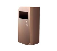 Zhaoj24-05 Poubelles extérieures Poubelle en métal for intérieur et extérieur, acier inoxydable, for la maison, l'hôtel, les lieux publics