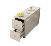 Zhaoj24-05 Tables d'appoint Buffet de canapé en Bois Massif, Tables d'appoint, Meuble d'angle Ardoise, Salon(80x30x58cm)