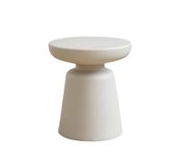 Zhaoj24-05 Tables d'appoint Petite Table d'appoint Ronde for canapé, Table d'angle colorée, Mini Table de Rangement, Salon, Balcon, Chambre à Coucher(Grigio)