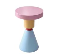 Zhaoj24-05 Tables d'appoint Petite Table Ronde colorée, d'appoint de canapé, Mini Rangement, Chevet Chambre à Coucher, d'angle