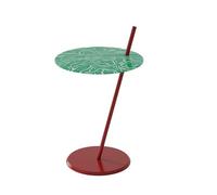 Zhaoj24-05 Tables d'appoint Table d'appoint de canapé de Style Art Moderne Mini Table Basse colorée Balcon Petite Table Ronde Minimaliste