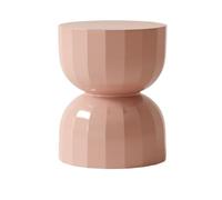 Zhaoj24-05 Tables d'appoint Table d'appoint de canapé Mini Table Ronde Petite Rangement Chevet Chambre d'angle Salon(Pink)